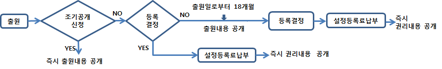 특허출원 및 실용신안등록출원